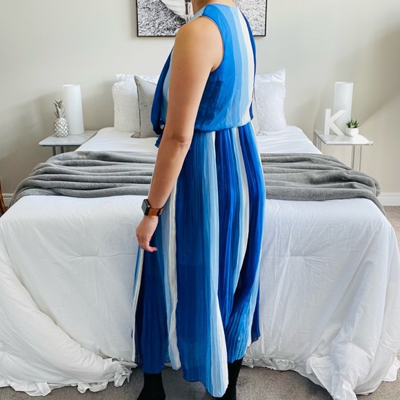 SKY Flow Midi Dress (Blue Ombre, Small) - Picture 5 of 13